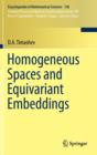 Homogeneous Spaces and Equivariant Embeddings - Book