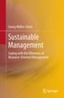 Sustainable Management : Coping with the Dilemmas of Resource-Oriented Management - eBook