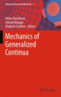 Mechanics of Generalized Continua - Book