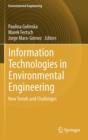 Information Technologies in Environmental Engineering : New Trends and Challenges - Book