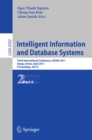 Intelligent Information and Database Systems : Third International Conference, ACIIDS 2011, Daegu, Korea, April 20-22, 2011, Proceedings, Part II - eBook