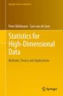 Statistics for High-dimensional Data : Methods, Theory and Applications - Book