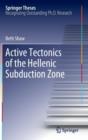 Active Tectonics of the Hellenic Subduction Zone - Book