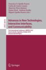 Advances in New Technologies, Interactive Interfaces, and Communicability : First International Conference, ADNTIIC 2010, Huerta Grande, Argentina, October 20-22, 2010, Revised Selected Papers - Book