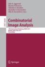 Combinatorial Image Analysis : 14th International Workshop, IWCIA 2011, Madrid,  Spain, May 23-25, 2011. Proceedings - Book
