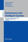 Autonomous and Intelligent Systems : Second International Conference, AIS 2011, Burnaby, BC, Canada, June 22-24, 2011, Proceedings - Book