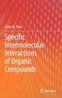 Specific Intermolecular Interactions of Organic Compounds - Book