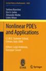 Nonlinear PDE's and Applications : C.I.M.E. Summer School, Cetraro, Italy 2008, Editors: Luigi Ambrosio, Giuseppe Savare - Book