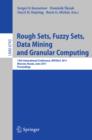 Rough Sets, Fuzzy Sets, Data Mining and Granular Computing : 13th International Conference, RSFDGrC 2011, Moscow, Russia, June 25-27, 2011, Proceedings - eBook