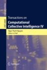 Transactions of Computational Collective Intelligence IV - Book
