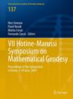 VII Hotine-Marussi Symposium on Mathematical Geodesy : Proceedings of the Symposium in Rome, 6-10 June, 2009 - Book