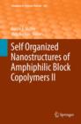 Self Organized Nanostructures of Amphiphilic Block Copolymers II - eBook