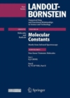 (H2O (HOH), Part 1 beta : Molecular constants mostly from Infrared Spectroscopy Subvolume C: Nonlinear Triatomic Molecules - Book