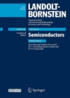 New Data and Updates for several III-V (including mixed crystals) and II-VI Compounds : Condensed Matter, Semiconductors Update, Subvolume E - Book
