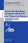 Knowledge-Based and Intelligent Information and Engineering Systems, Part III : 15th International Conference, KES 2011, Kaiserslautern, Germany, September 12-14, 2011, Proceedings, Part III - Book