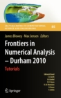 Frontiers in Numerical Analysis - Durham 2010 - Book