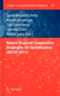 Nature Inspired Cooperative Strategies for Optimization (NICSO 2011) - Book
