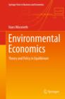 Environmental Economics : Theory and Policy in Equilibrium - eBook