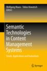 Semantic Technologies in Content Management Systems : Trends, Applications and Evaluations - eBook