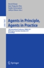Agents in Principle, Agents in Practice : 14th International Conference, PRIMA 2011, Wollongong, Australia, November 16-18, 2011, Proceedings - eBook