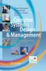 Complex Systems Design & Management : Proceedings of the Second International Conference on Complex Systems Design & Management CSDM 2011 - Book