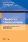 e-Business and Telecommunications : 7th International Joint Conference, ICETE, Athens, Greece, July 26-28, 2010, Revised Selected Papers - Book