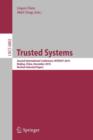 Trusted Systems : Second International Conference, INTRUST 2010, Beijing, China, December 13-15, 2010, Revised Selected Papers - Book