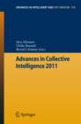 Advances in Collective Intelligence 2011 - eBook