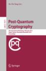 Post-Quantum Cryptography : 4th International Workshop, PQCrypto 2011, Taipei, Taiwan, November 29 - December 2, 2011, Proceedings - eBook