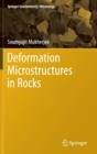 Deformation Microstructures in Rocks - Book