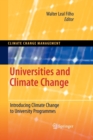 Universities and Climate Change : Introducing Climate Change to University Programmes - Book