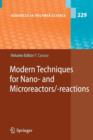 Modern Techniques for Nano- and Microreactors/-reactions - Book