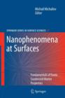 Nanophenomena at Surfaces : Fundamentals of Exotic Condensed Matter Properties - Book