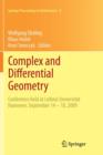 Complex and Differential Geometry : Conference held at Leibniz Universitat Hannover, September 14 - 18, 2009 - Book
