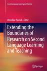 Extending the Boundaries of Research on Second Language Learning and Teaching - Book