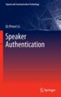 Speaker Authentication - Book