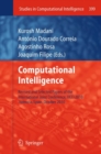 Computational Intelligence : Revised and Selected Papers of the International Joint Conference, IJCCI 2010, Valencia, Spain, October 2010 - Book