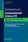 Transactions on Computational Science XV : Special Issue on Advances in Autonomic Computing: Formal Engineering Methods for Nature-Inspired Computing Systems - Book