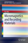 Micromagnetics and Recording Materials - eBook