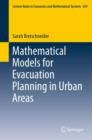 Mathematical Models for Evacuation Planning in Urban Areas - eBook