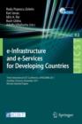 e-Infrastructure and e-Services for Developing Countries : Third International ICST Conference, AFRICOMM 2011, Zanzibar, Tansania, November 23-24, 2011, Revised Selected Papers - Book