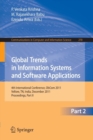 Global Trends in Information Systems and Software Applications : 4th International Conference, ObCom 2011, Vellore, TN, India, December 9-11, 2011, Part II. Proceedings - Book