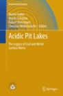 Acidic Pit Lakes : The Legacy of Coal and Metal Surface Mines - eBook