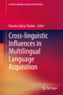 Cross-linguistic Influences in Multilingual Language Acquisition - eBook