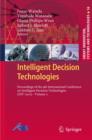 Intelligent Decision Technologies : Proceedings of the 4th International Conference on Intelligent Decision Technologies (IDT'2012) - Volume 2 - Book