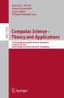 Computer Science -- Theory and Applications : 7th International Computer Science Symposium in Russia, CSR 2012, Niszhny Novgorod, Russia, July 3-7, 2012, Proceedings - eBook