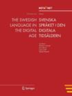 The Swedish Language in the Digital Age - Book