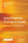 Optical Properties of 3d-Ions in Crystals : Spectroscopy and Crystal Field Analysis - eBook