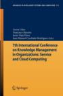 7th International Conference on Knowledge Management in Organizations: Service and Cloud Computing - Book
