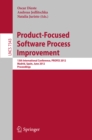 Product-Focused Software Process Improvement : 13th International Conference, PROFES 2012, Madrid, Spain, June 13-15, 2012, Proceedings - eBook